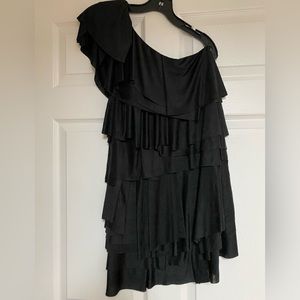 Dressy-one shoulder dress